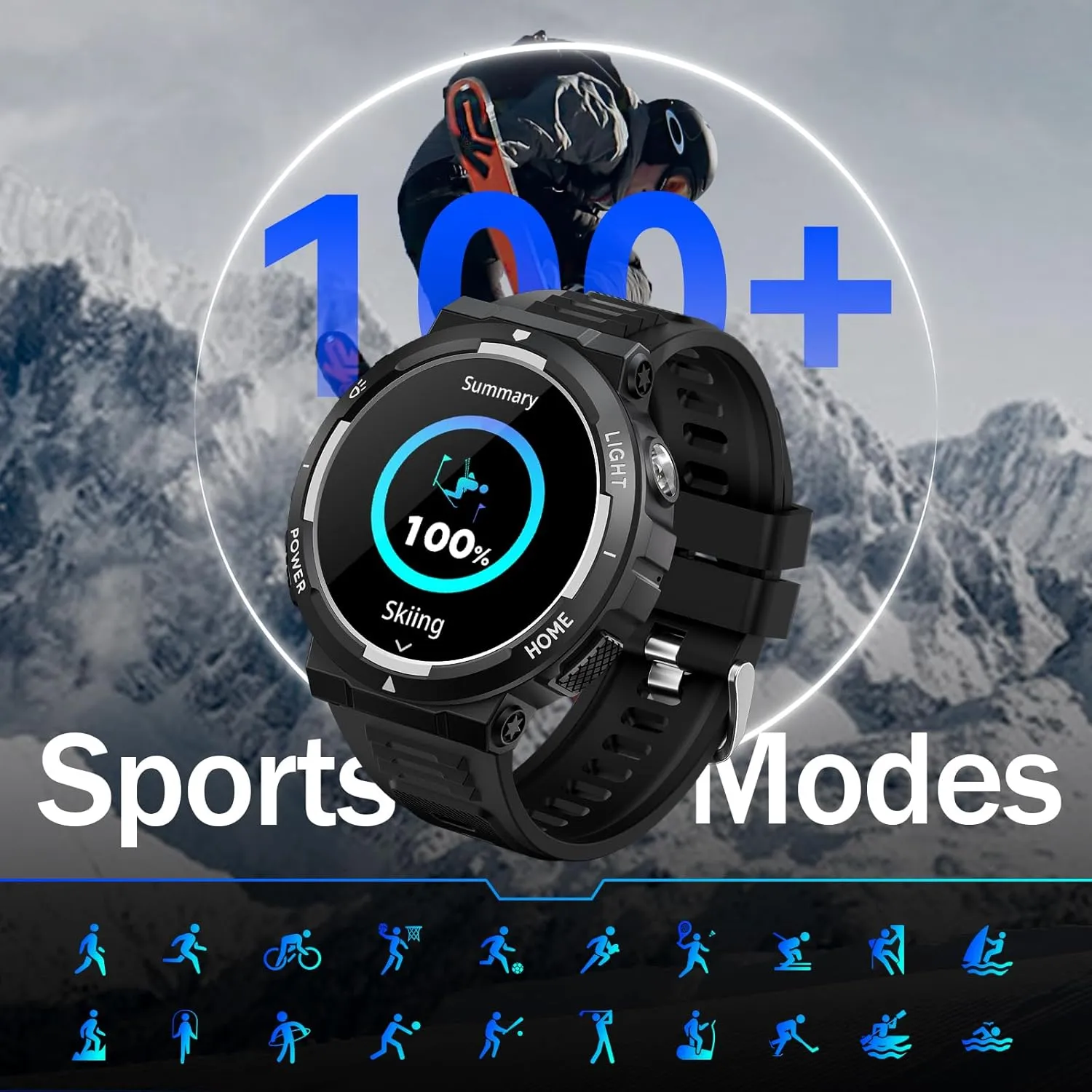 ⌚ Foxhawk Military Smartwatch ⌚
