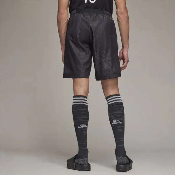 adidas x Y-3 Crossover real Madrid Stripe Logo Breathable Sports Training Shorts Black, black