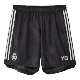adidas x Y-3 Crossover real Madrid Stripe Logo Breathable Sports Training Shorts Black, black