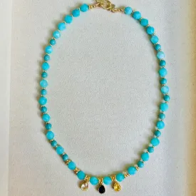 Amazonite & Turquoise Necklace