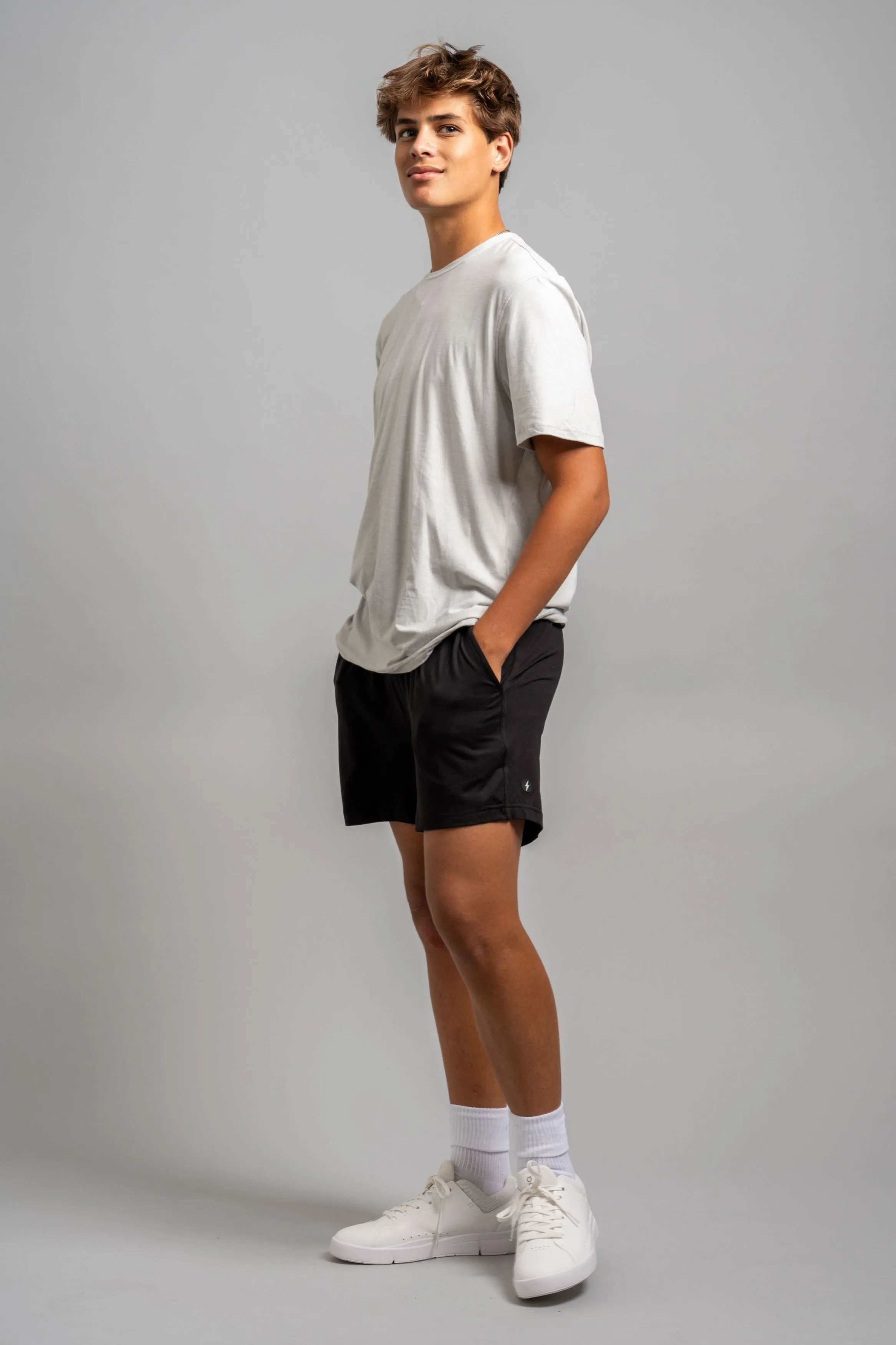 BRUCE BOLT SuperSoft 6" Short - BLACK