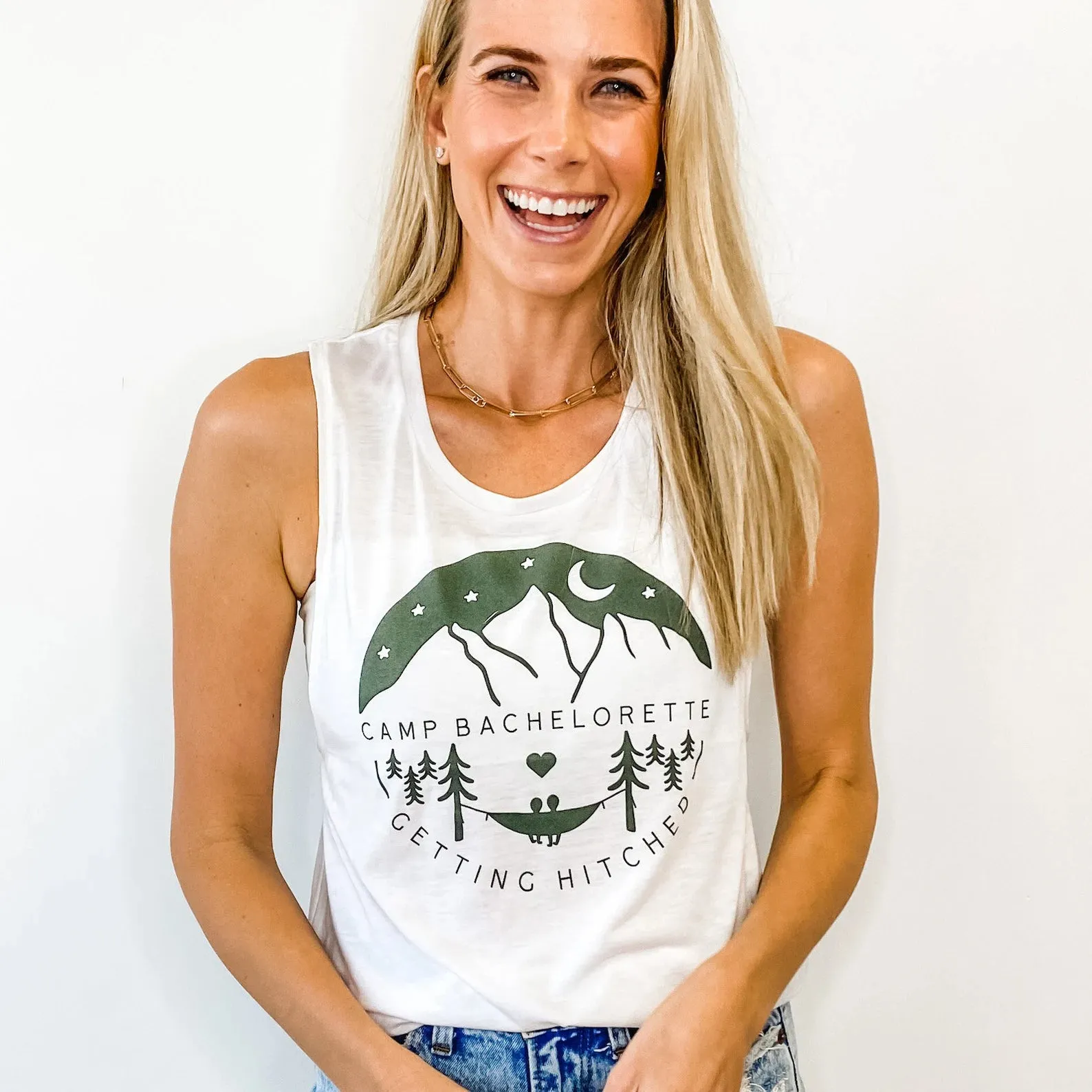 Camp Bachelorette Tanks