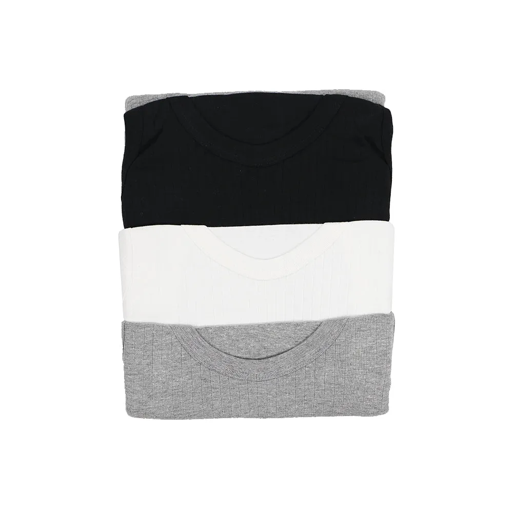 LUX Sports Athletic Vest Colored 3pc Pack