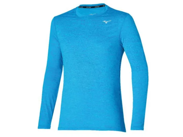Mizuno Mens Impulse Core Long Sleeve Tee (Hawaiian Ocean)
