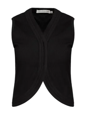 Multi Bind Rib Vest Top
