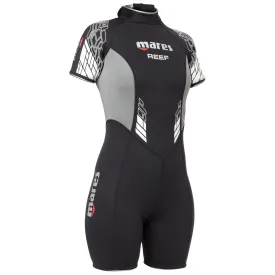Neoprene diving shorts for women Mares Reef 2.5 mm black/gray black/light gray