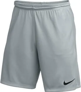 Nike Youth Park III Dri-FIT Shorts Small Gray