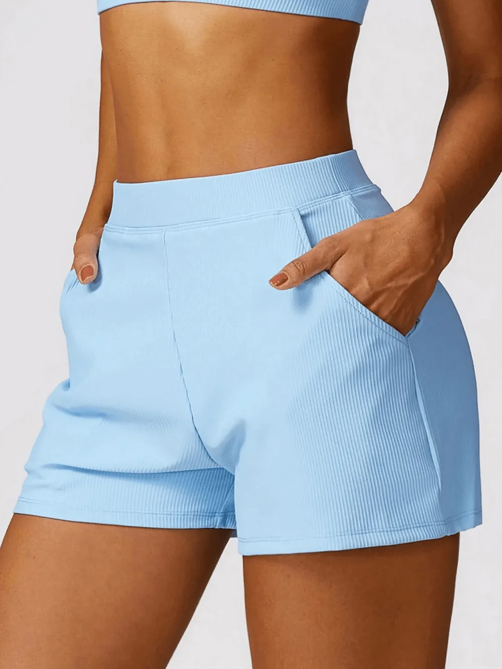 Performance High Waist Workout Shorts for Women - SF2204