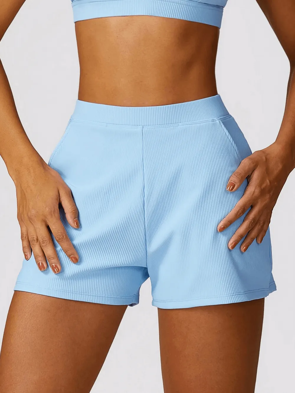 Performance High Waist Workout Shorts for Women - SF2204
