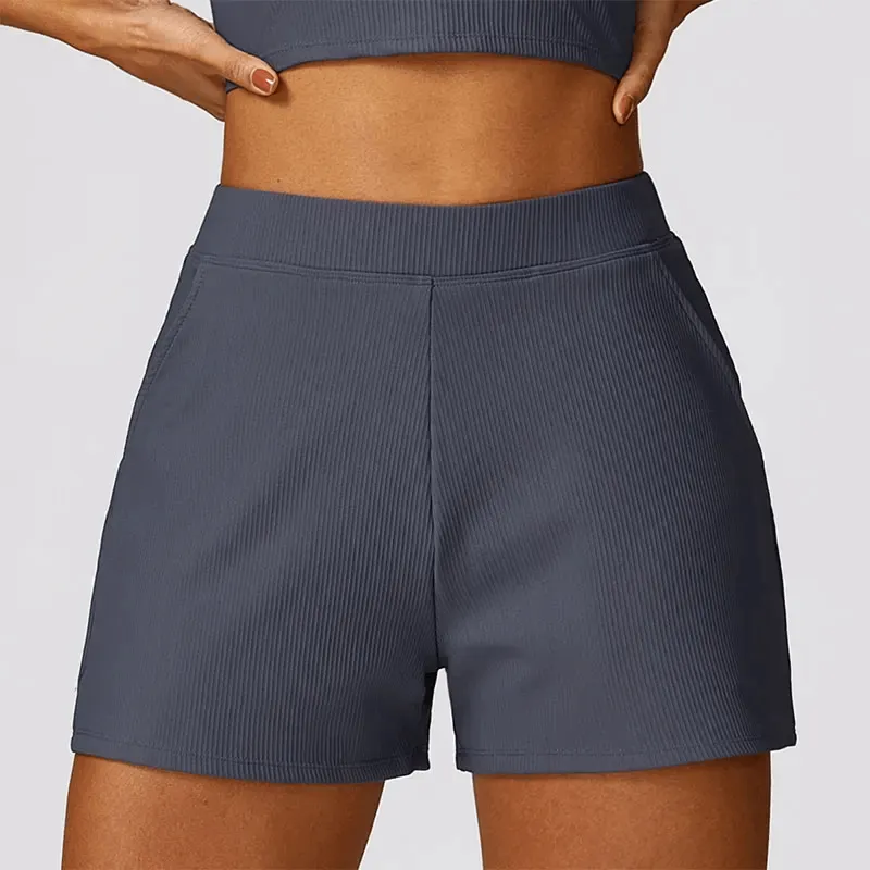 Performance High Waist Workout Shorts for Women - SF2204