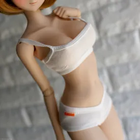 Sports Bra & Shorts Set (White)