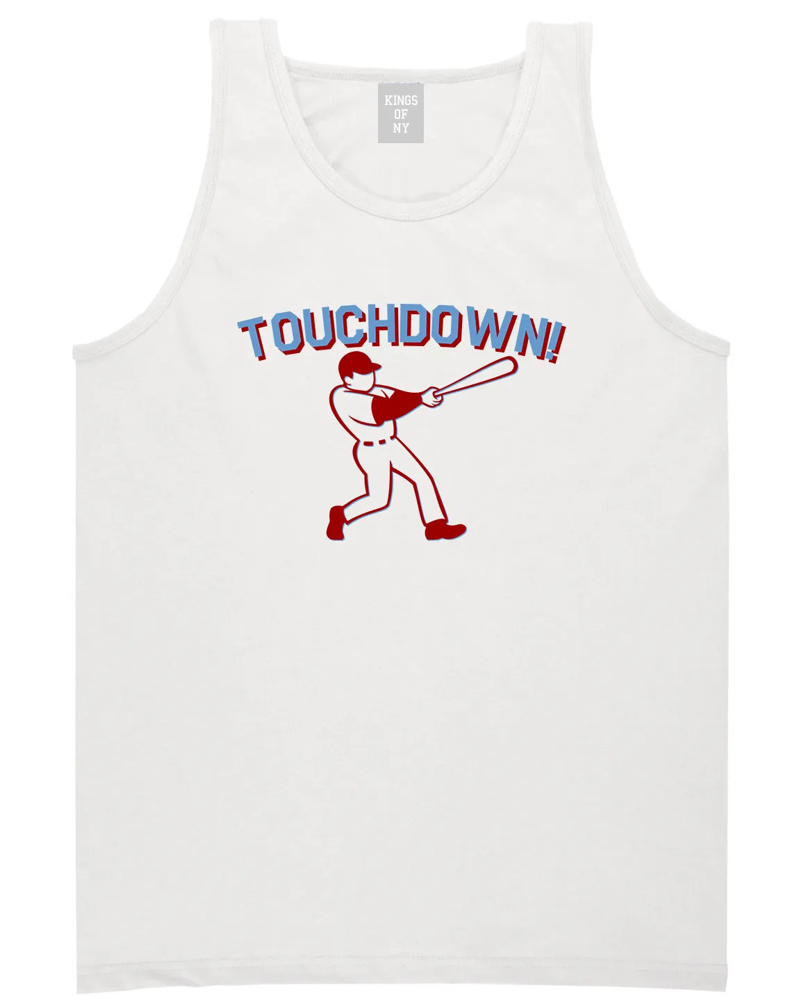 Touchdown Baseball Meme Mens Tank Top T-Shirt