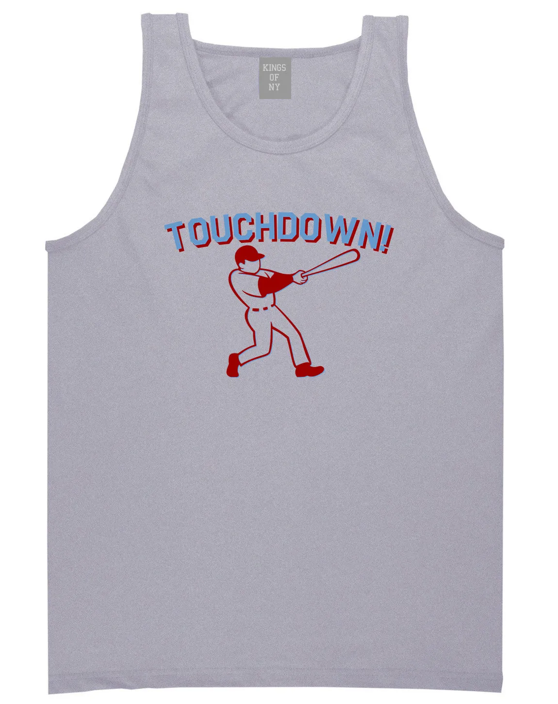 Touchdown Baseball Meme Mens Tank Top T-Shirt